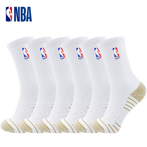 NBA高筒毛巾底加厚休闲运动袜子