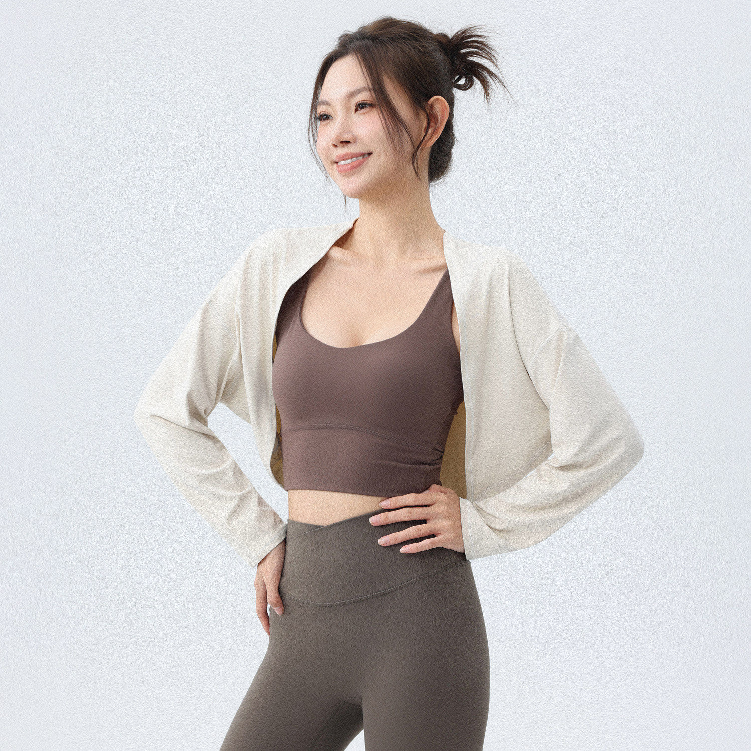 运动瑜伽三件套显瘦女子普拉提
