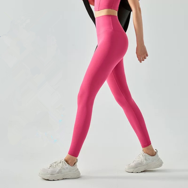 云感高弹力健身裤高腰提臀健身裤女子均码跑步长裤训练速干裤