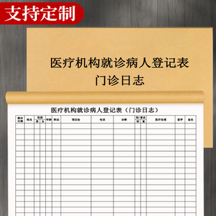 【医疗机构就诊病人登记表门诊日志】预检分诊口腔医疗就诊登记表