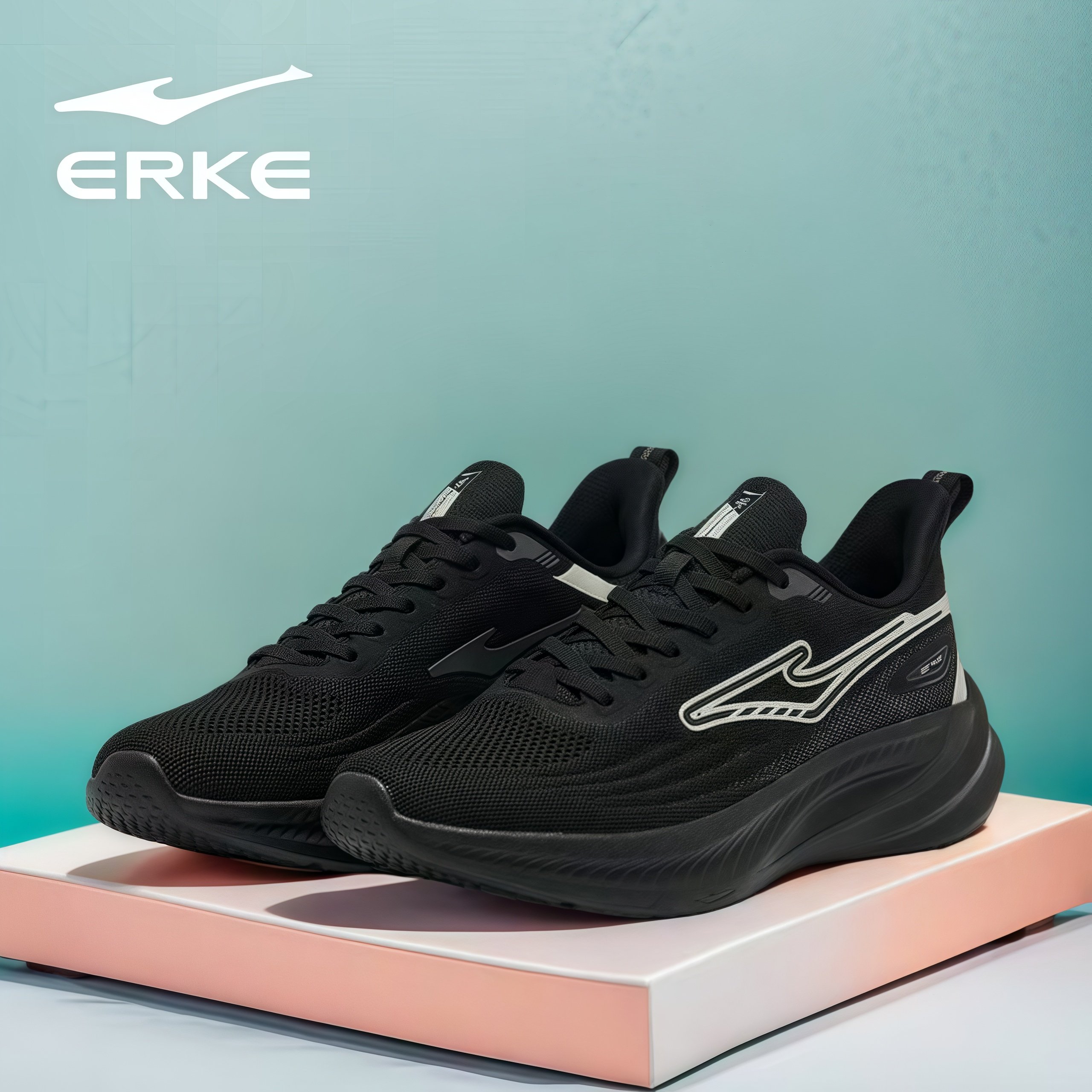 鸿星尔克男鞋官方正品运动鞋