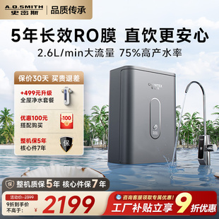 A.O.史密斯佳尼特家用厨下直饮大流量净水器椰皇CXR-1050T1
