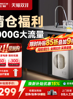 【清仓补贴 售完即止】AO史密斯佳尼特家用直饮大流量净水器A1