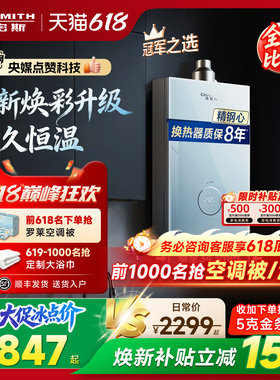 【小精钢TCS5】AO史密斯佳尼特耐用恒温安静燃气热水器TCA1/PC0