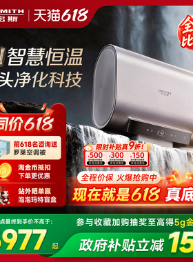 [新品]AO史密斯佳尼特金圭银河电热水器60/80升HT5恒温智能净肤洗