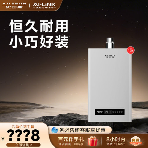 AO史密斯门店在售燃气热水器