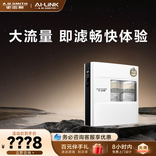 史密斯门店在售净水器R2000FWi