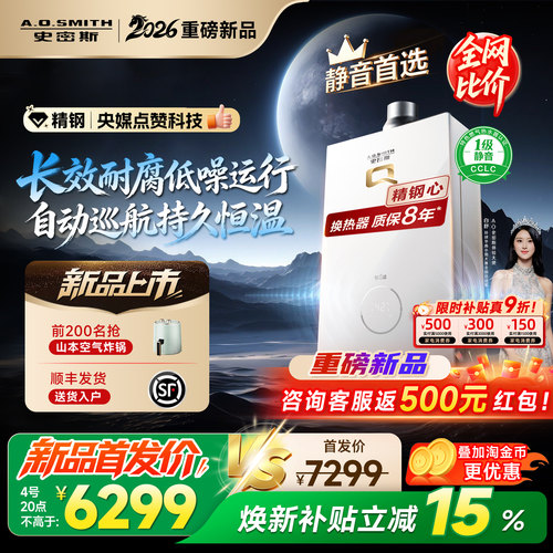 史密斯燃热Q系列恒温耐用QJS6