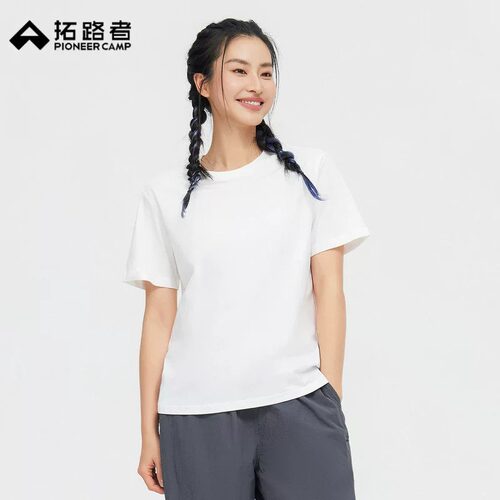 拓路者女纯棉舒适透气短袖T恤