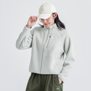 外套潮流抓绒衣 女式 拓路者400克摇粒绒户外休闲时尚 外套百搭个性