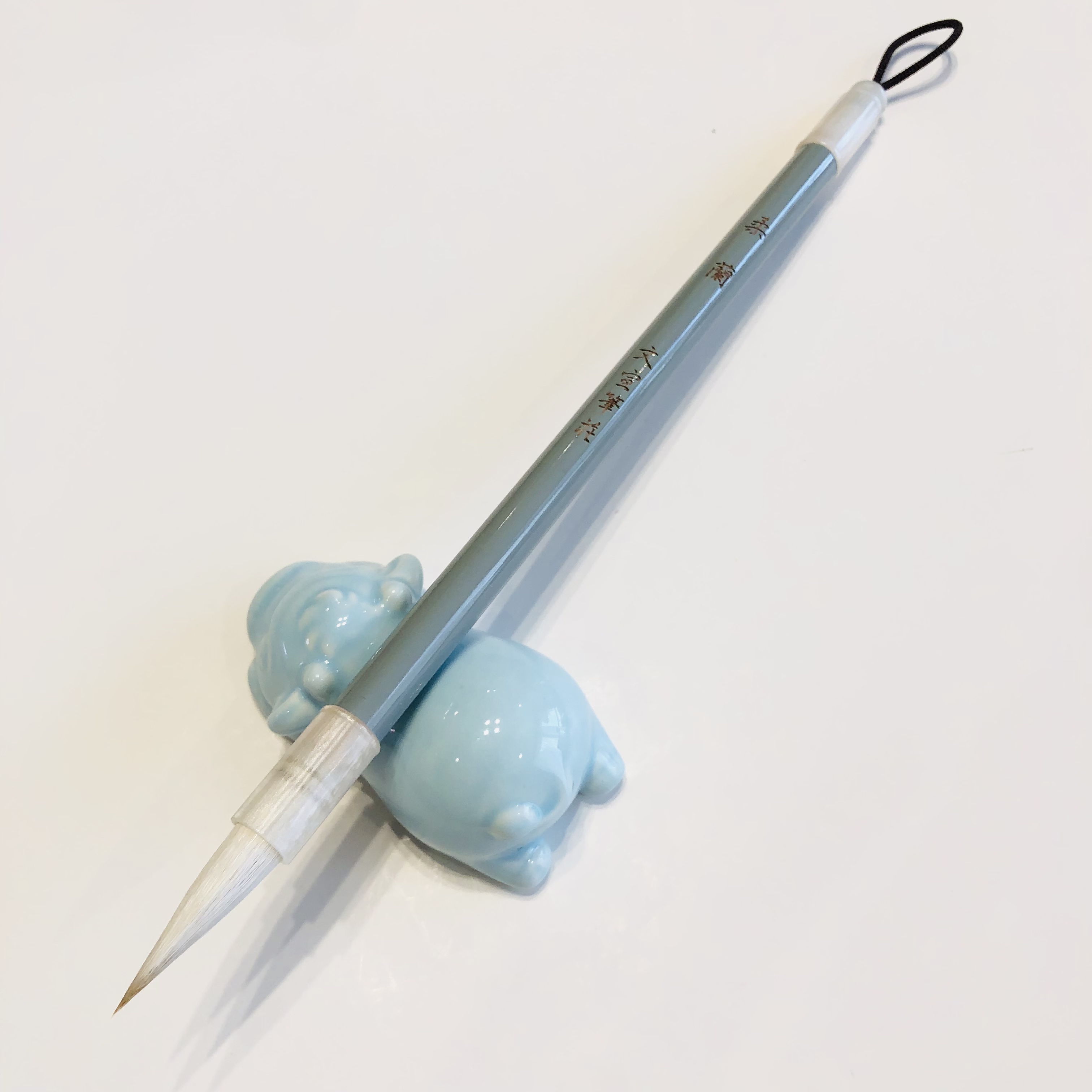 【柔兰】出锋3cm兼毫中楷毛笔楷书 行楷 行书 兰亭序国画书法适用