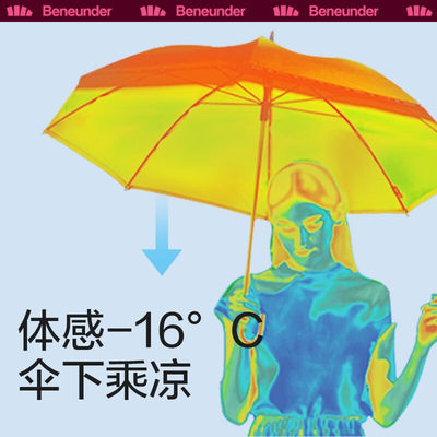 蕉下（beneunder）太阳伞防晒防紫外线遮阳伞晴雨两用伞双层防晒