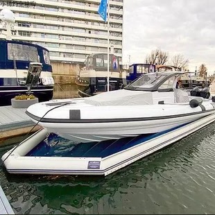 游艇防护罩摩托艇泊位水上充气码头浮排皮划艇停靠台防污防腐蚀