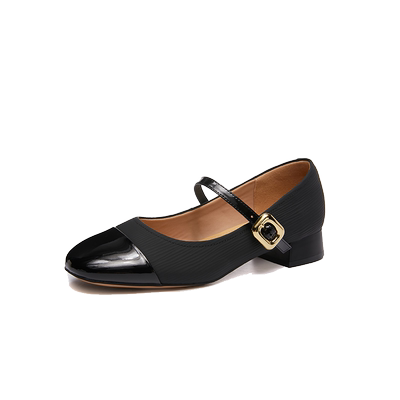 爱意单鞋休闲羊皮百搭