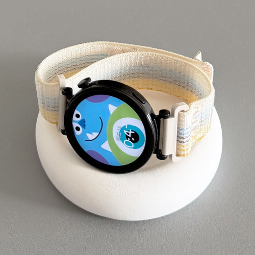 回环彩色尼龙魔术贴GT5表带