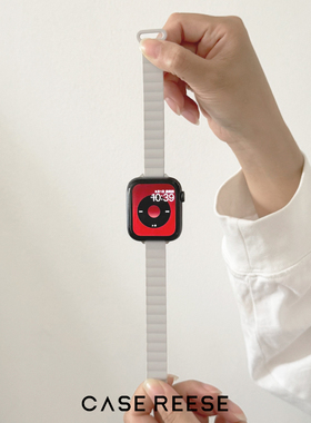 硅胶磁吸细款新款GT4适用华为GT3手表watch4pro表带s9苹果iwatch8