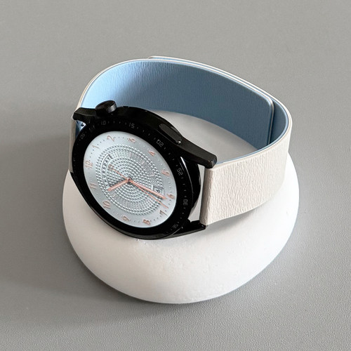 强磁吸云木纹硅胶GT5表带