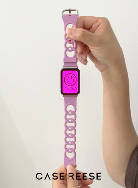 甜甜圈硅胶S4适用小米S3手环8pro表带红米watch4手表color2新款s2