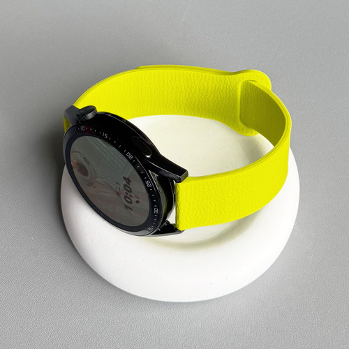 荔枝纹硅胶回环磁吸GT5表带