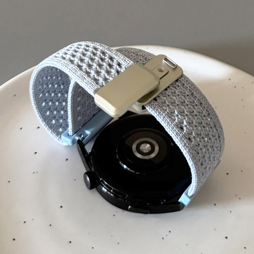 透气回环针织尼龙磁吸GT5表带