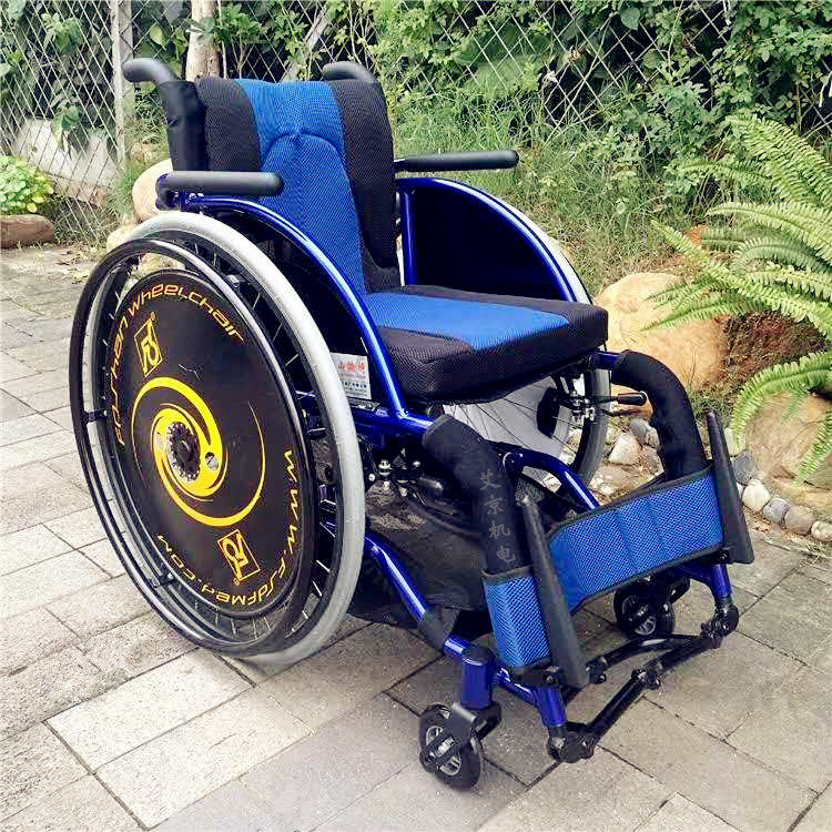 运动轮椅佛山东方超轻手摇动型轮椅轻便可折叠轮椅后轮可拆卸