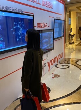 郑州租赁触摸屏出租会议会展电视机一体机55寸65寸触摸屏展会搭建