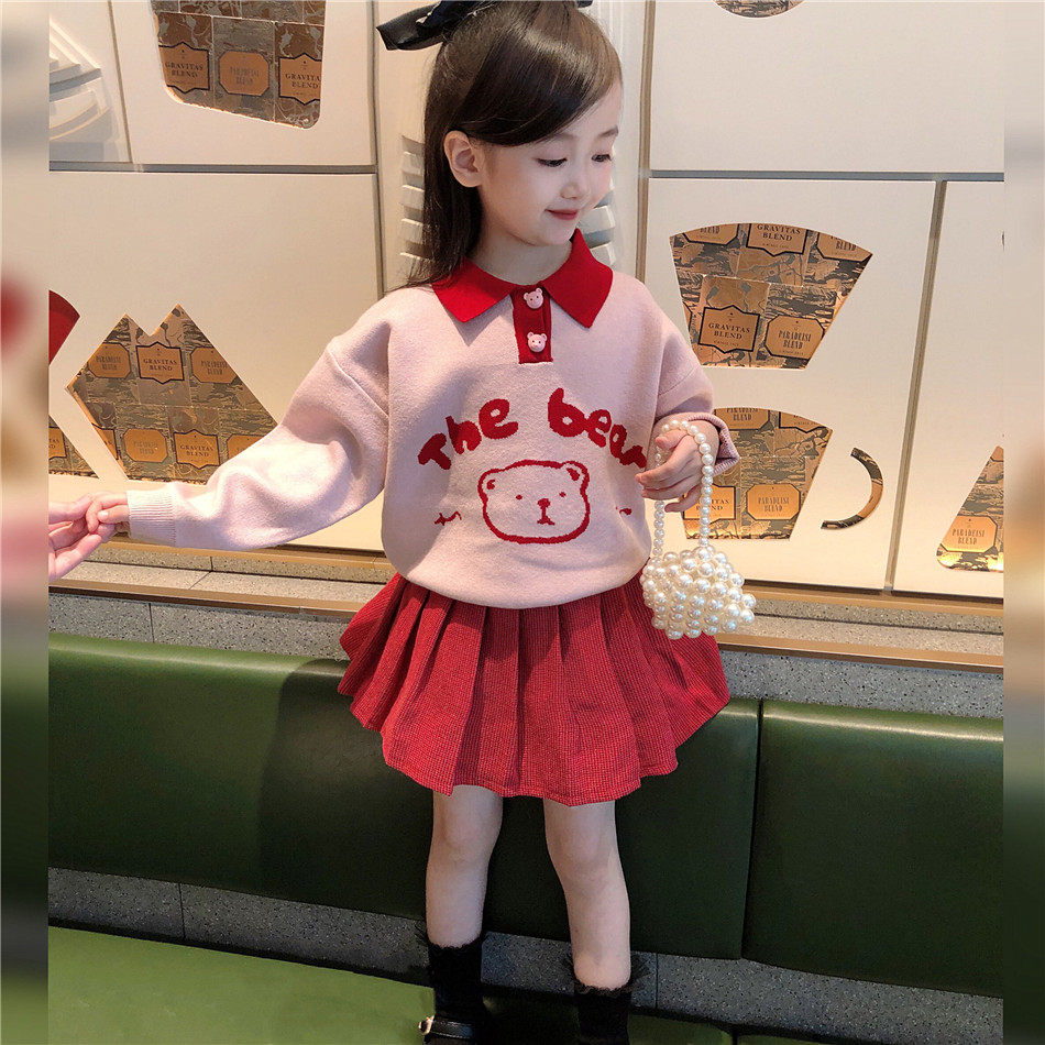 女童套装2025新款韩系网红炸街时髦洋气休闲长袖两件套裙子女宝宝,童装/婴儿装/亲子装,套装,淘宝优惠券,粉丝福利购,淘宝优惠卷