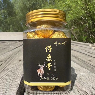 梅花鹿仔鹿膏女性补品调理