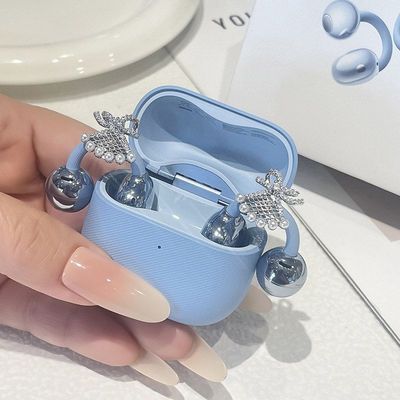 2025年新款精致蝶结珍珠代耳机