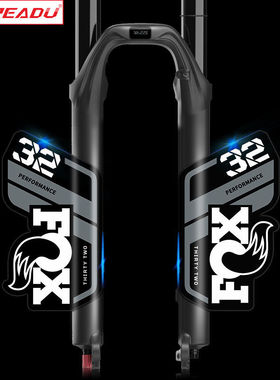 2021 fox 32 performance前叉贴纸单车山地车前叉贴纸fox前叉