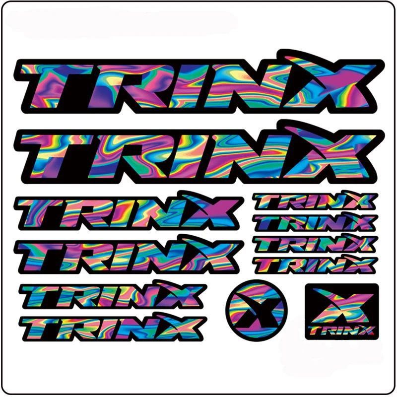 TRINX-1/千里达车架贴纸公路自行车贴单车个性改装贴防水换色贴纸