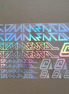 COMMENCAL 看门狗山地车公路车车架贴纸DIY反光自行车贴花雕刻