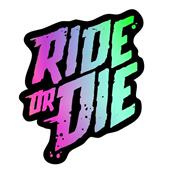 贴库ride 饰muc 装 die车贴山地车公路车架速降头盔防水贴纸个性