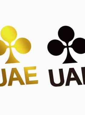 梅花UAE贴纸阿联酋航空车队环法公路车架单车车贴team emirates