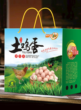 土鸡蛋礼盒包装盒粽子咸鸭蛋纸箱