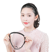 头箍饰品 高仿真发发带式 娇滴滴假发 鱼骨麻花辫子手工高颅顶发捆