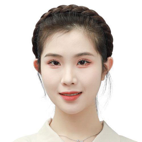 cutie娇滴假发发箍麻花辫子