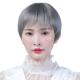 整顶全头套自然OL 网红妈妈短款 娇滴滴假发 女生高仿真帅气短直发