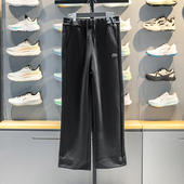 潮流吸汗舒适宽松运动长裤 新款 AKLW325 男子2026春季 李宁直筒卫裤