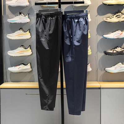 李宁健身系列男直筒速干运动长裤