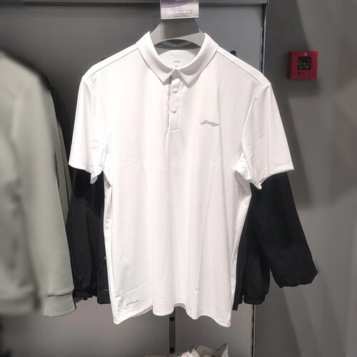 Lining/李宁男子短袖功能POLO衫