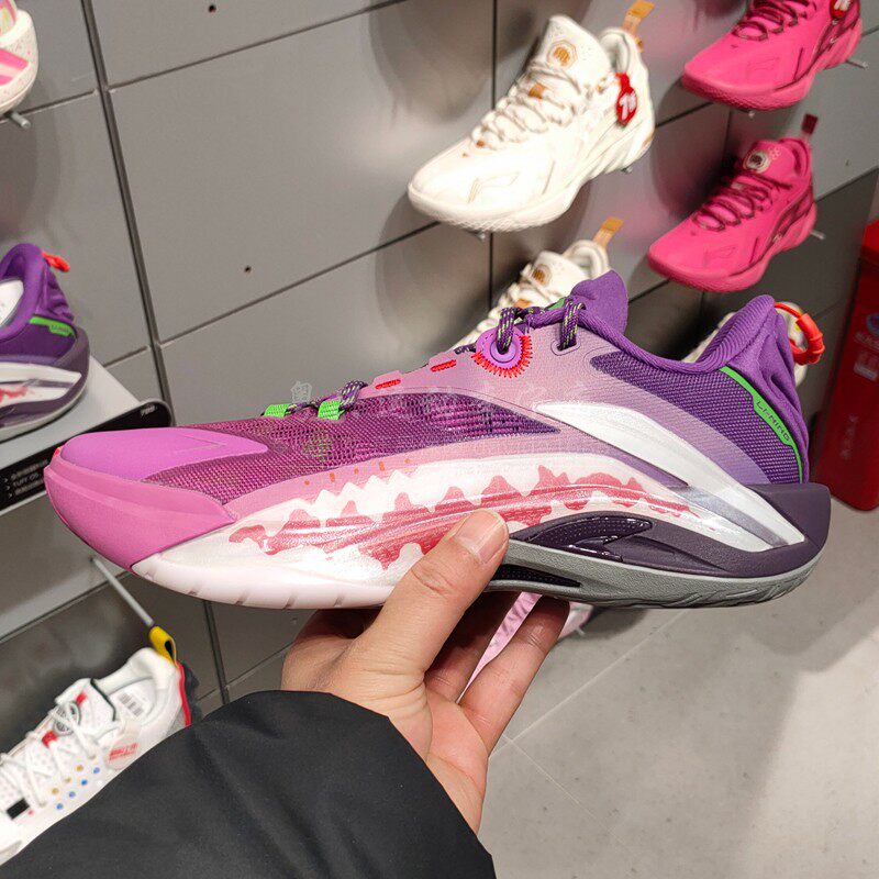 李宁篮球鞋男子2025新款反伍游击1 SUPER轻量高回弹外场鞋ABFV005