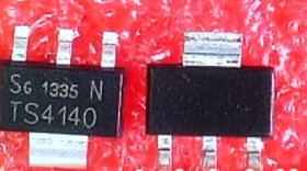 TS4140 配电开关 负载驱动器 汽车电脑板贴片三极管