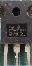 STTH60RL03CW 新能源充电机快恢复二极管进口拆机测量好