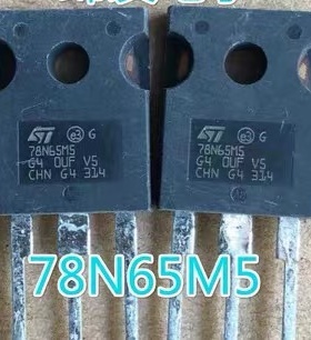 78N65M5 STW78N65M5 新能源充电机场效应电源管MOS管进口拆机测量