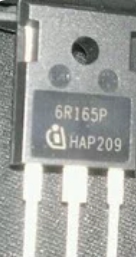 6R165P 650V 21A 江淮evs新能源汽车电脑板场效应MOS管拆车测试好