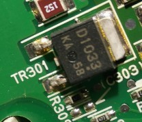 D1033  汽车电脑板贴片三极管 2SD1033 TO252 全新进口