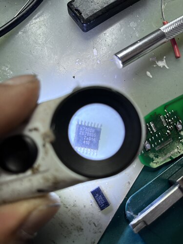 H7900N 路虎捷豹汽车遥控钥匙射频漏电易损IC芯片