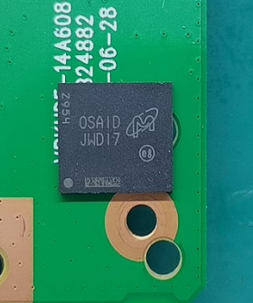 JWD17 MTFC4GLWDM-4M AAT A 汽车电脑板存储器芯片BGA