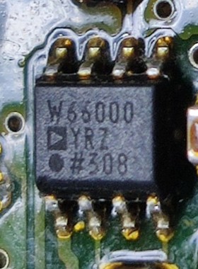 W66000 ADW66000YRZ 宝马X5X6E70E71手刹电脑板易损芯片IC SOP8脚